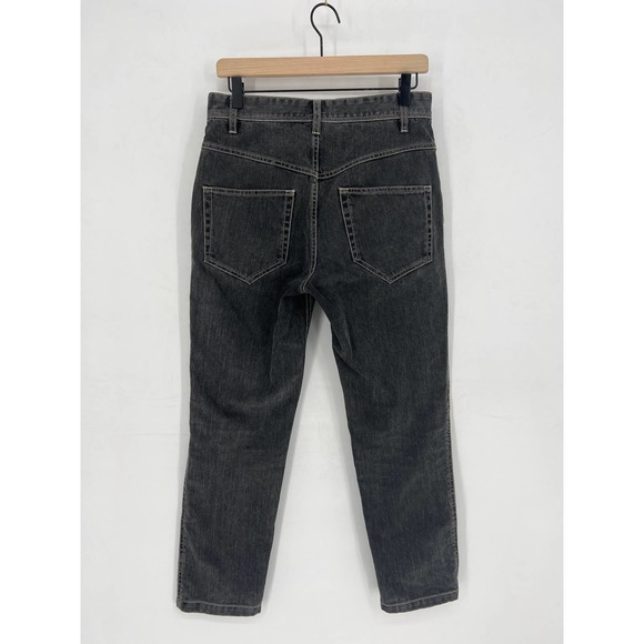 Etoile Isabel Marant Gray Seamed Slit Front Jeans - Picture 10 of 13